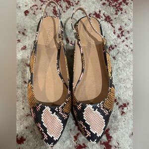 Madewell Snakeskin Flats